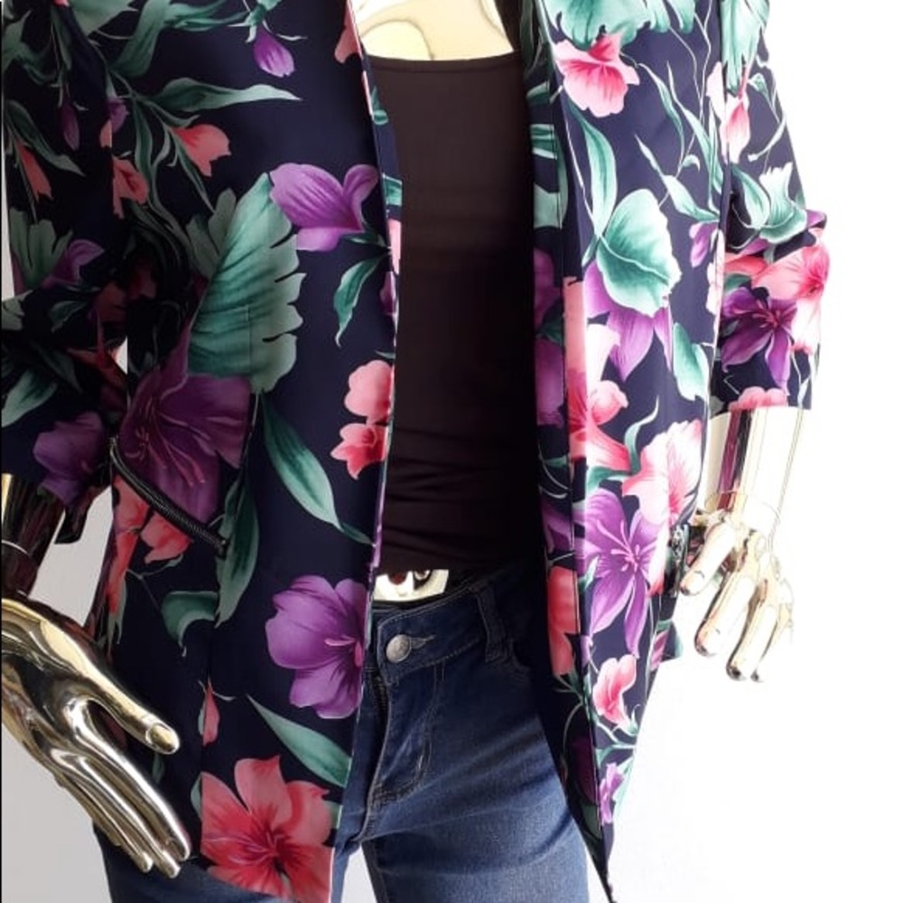 Printed blazer - Picture 4 of 7